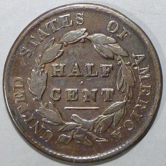 1829-Half-Cent---Grade?